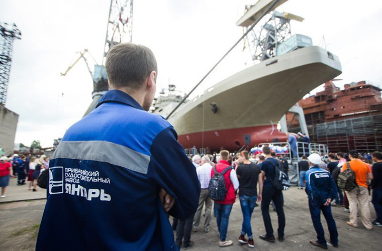 Nga hạ thủy tàu đổ bộ tấn công lớp Ivan Gren thứ hai